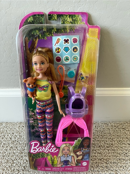 Barbie Other - Barbie It Takes Two Stacie Camping Doll Playset (Model HDF70) NIB $20